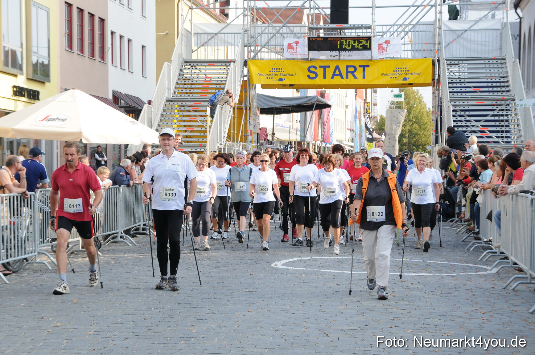 0011 Stadtlauf Neumarkt Nordic Walking 190909